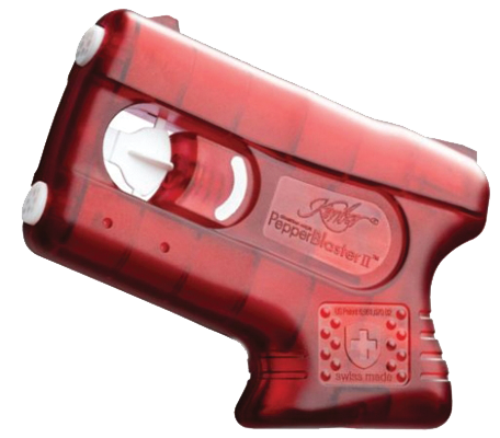 The red PepperBlaster II - probably the most commonly seen.
