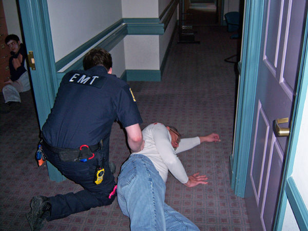 Even in mass casualty incidents, each patient needs to be assessed.