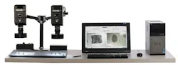 FOCOS2 System Pictured with 10 Print Card (Left Camera) & Lifted Latent Print (Right Camera) FOCOS2 System Pictured with 10 Print Card (Left Camera) & Lifted Latent Print (Right Camera)