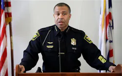 Cincinnati Police Chief James Craig announces he has accepted the same position for the city of Detroit during a news conference on May 14 in Cincinnati. Cincinnati Police Chief James Craig announces he has accepted the same position for the city of Detroit during a news conference on May 14 in Cincinnati.