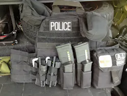 This plate carrier has an IFAK, 2 rifle mags, 2 pistol mags, 2 tourniquets and more. This plate carrier has an IFAK, 2 rifle mags, 2 pistol mags, 2 tourniquets and more.