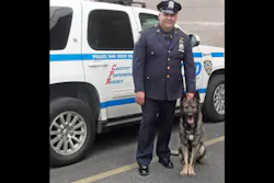 Officer Edwin Ramirez poses with his partner 'Diesel,' a seven-year-old German shepherd. Officer Edwin Ramirez poses with his partner 'Diesel,' a seven-year-old German shepherd.