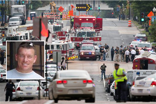 D.C. Police Officer Scott Williams has undergone several surgeries after being shot during the Navy Yard rampage on Sept. 16.