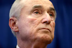 William Bratton listens during a news conference in New York on Dec. 5. William Bratton listens during a news conference in New York on Dec. 5.