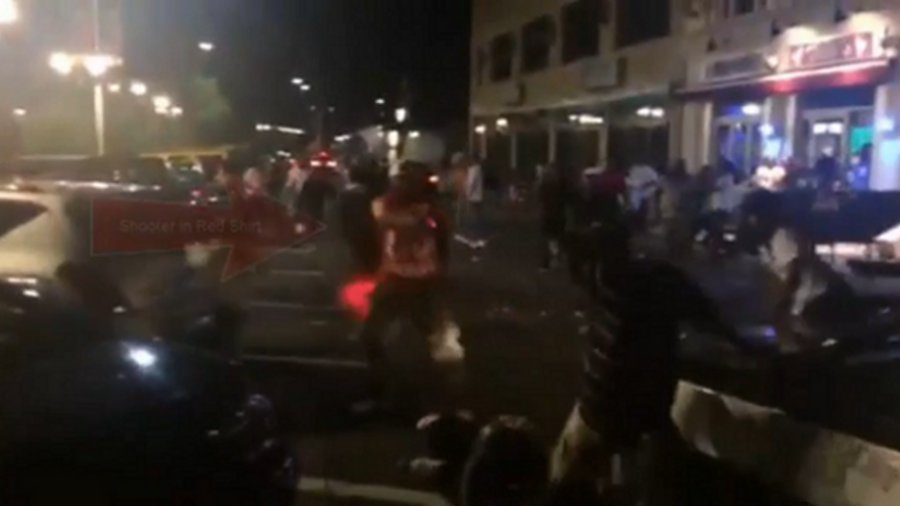 Video shows Dayron Willis firing his weapon into a crowd and towards the crowded downtown in Stamford, Conn.