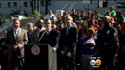 The Los Angeles Police Department is no longer heeding federal immigration requests to hold inmates who might be deportable past their jail terms unless a judge has vetted the request The Los Angeles Police Department is no longer heeding federal immigration requests to hold inmates who might be deportable past their jail terms unless a judge has vetted the request