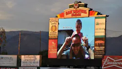 A prayer service at San Manuel Stadium was held Monday for San Bernardino Police Officer Gabriel Garcia. A prayer service at San Manuel Stadium was held Monday for San Bernardino Police Officer Gabriel Garcia.