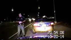 El Paso Officer Mike Garcia was shot by a drive-by shooter during a Oct. 20 traffic stop. El Paso Officer Mike Garcia was shot by a drive-by shooter during a Oct. 20 traffic stop.