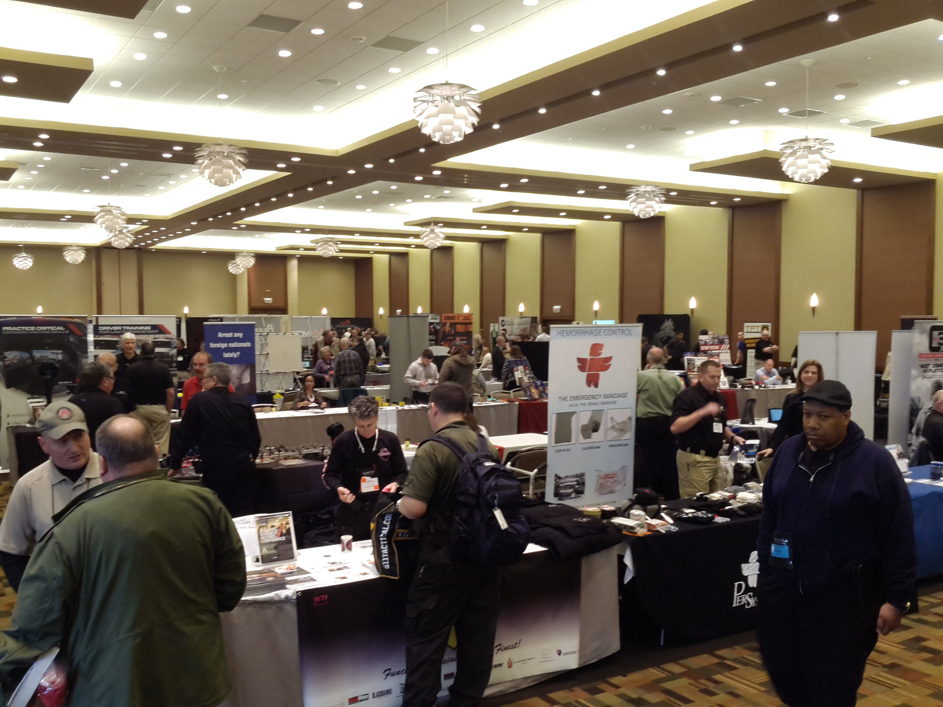 The show grew since I attended last. Yet booth esthetic was something similar, simple, approachable&mdash;nothing extravagant like at IACP or SHOT Show.