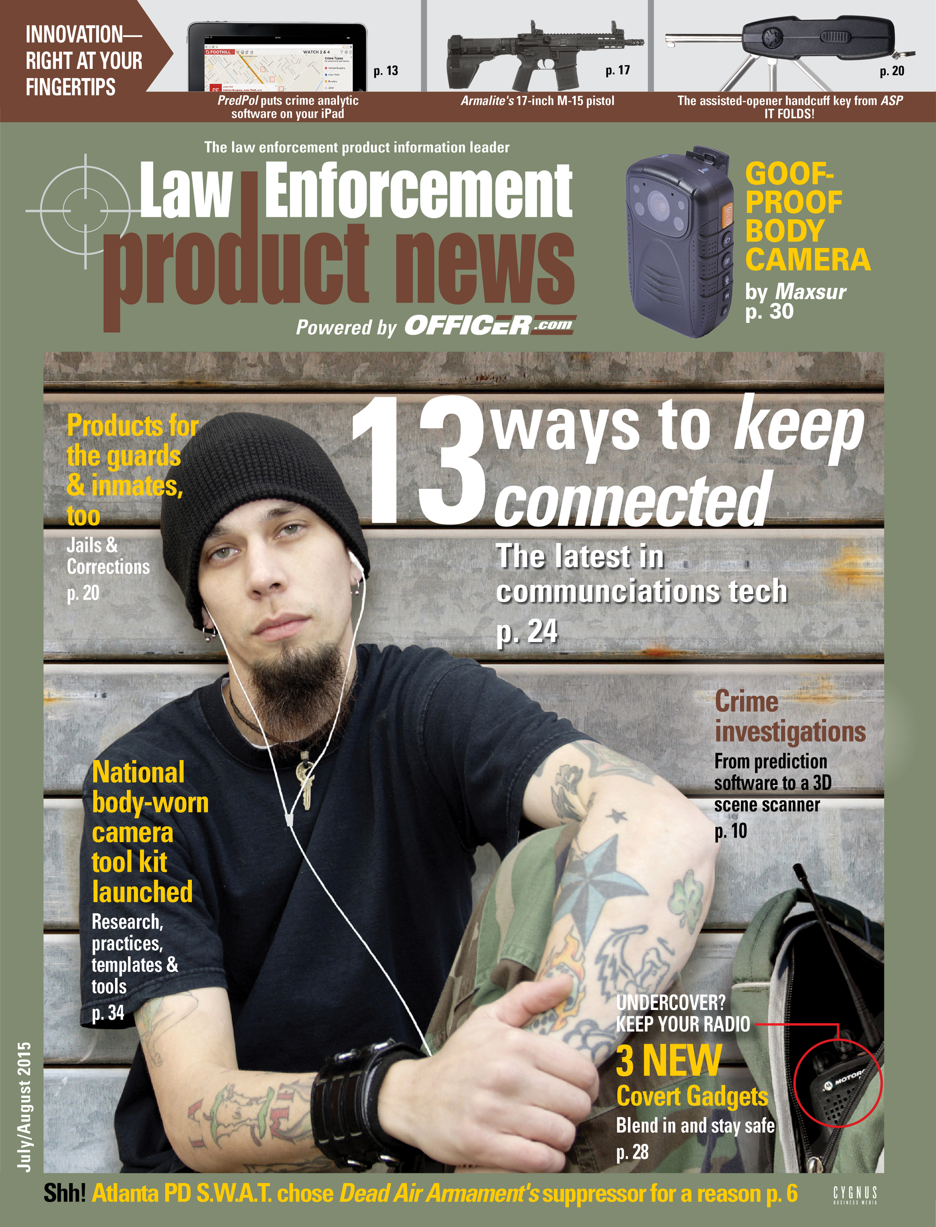 July / August 2015 cover image