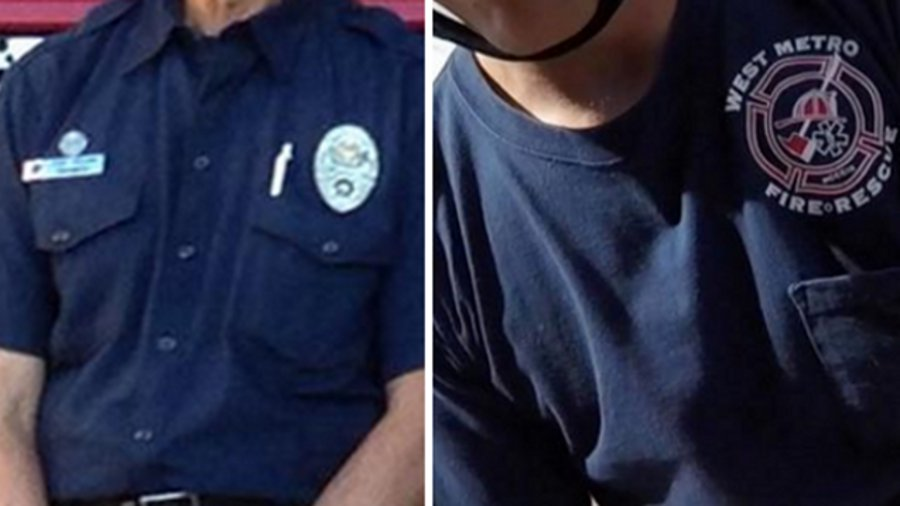 West Metro firefighters have been ordered to change their uniforms to look less like police officers in light of recent threats made against law enforcement in the area.