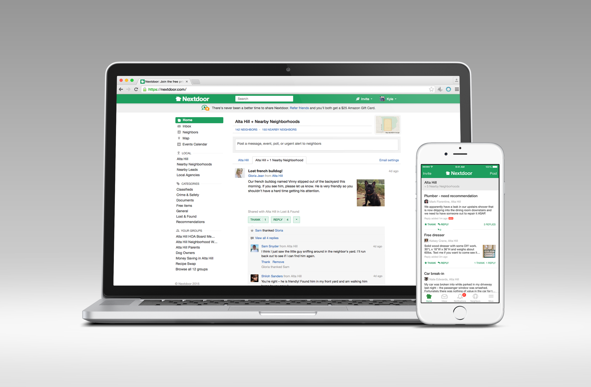 nextdoor feed laptop iphone 5612dacdef547