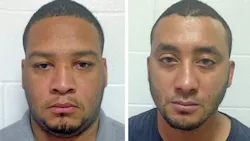 Marksville Lt. Derrick Stafford, left, and Reserve Officer Norris Greenhouse Jr. Marksville Lt. Derrick Stafford, left, and Reserve Officer Norris Greenhouse Jr.