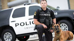 K-9 Kobus and Officer Matthew McKinney, K-9 Kobus and Officer Matthew McKinney,