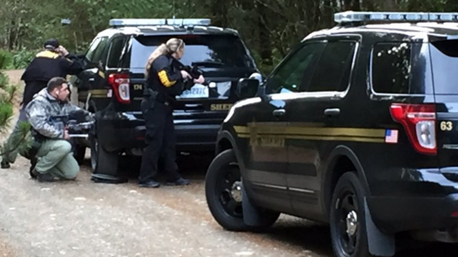 Mason County Sheriff's officials said that five people were dead after a shooting and hourslong standoff at a house near Belfair on Friday.