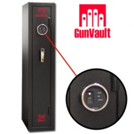 GUN VAULT TAC VAULT BIOMETRIC BLACK