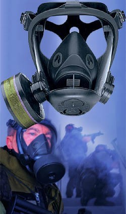 SURVIVAIR TACTICAL APR GAS MASK