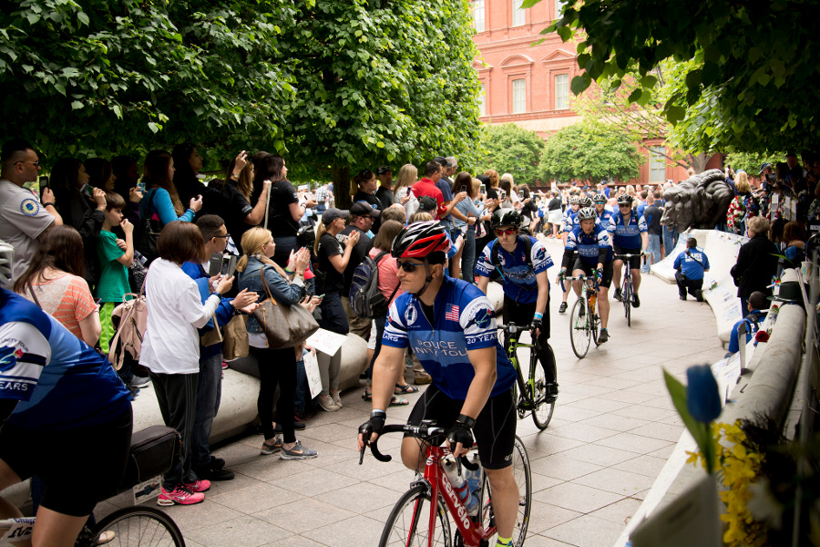 Over 2,000 members of the Police Unity Tour completed their long journey to Washington, DC. Thursday afternoon.