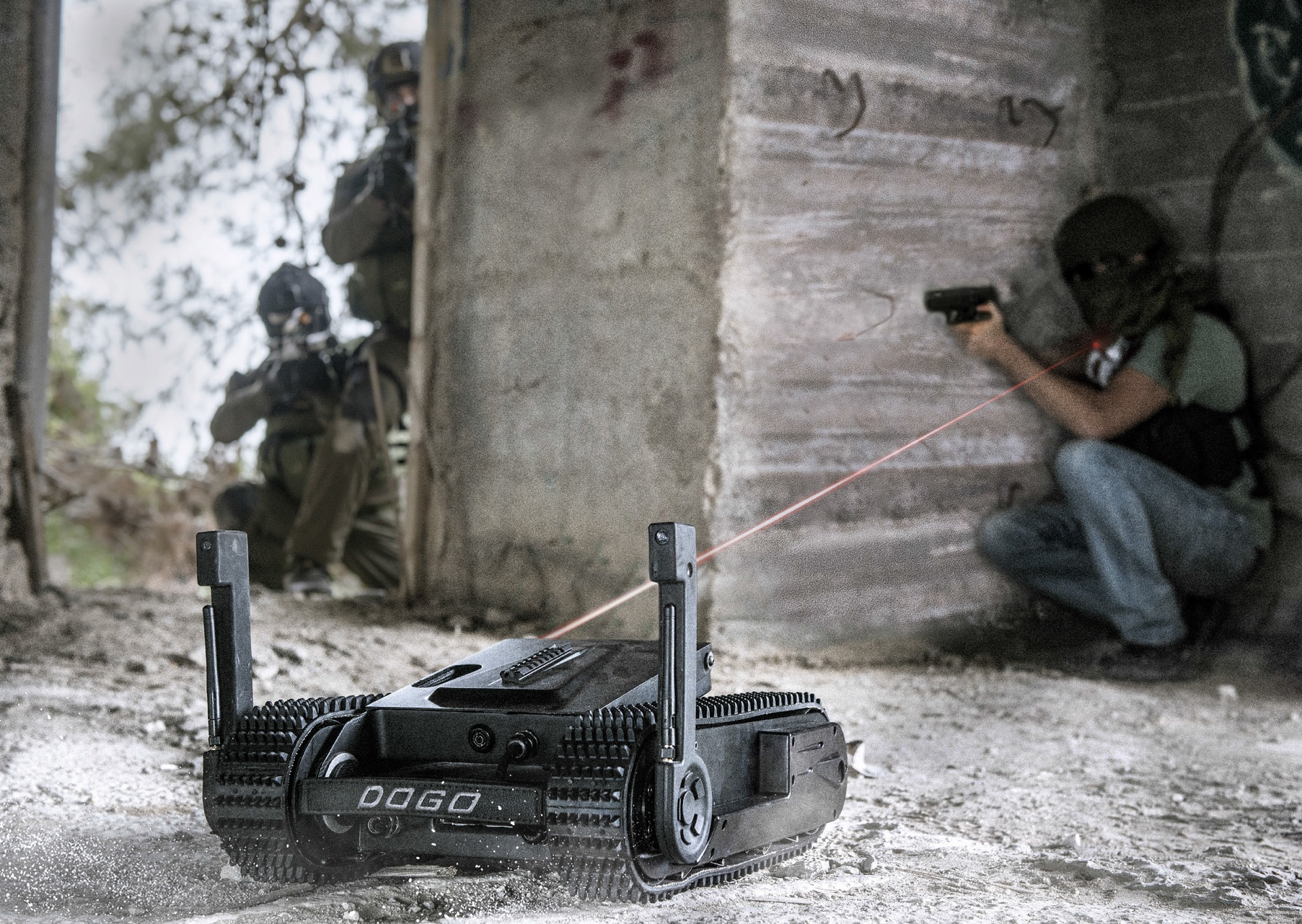 DOGO - a lightweight tactical combat robot by General Robotics