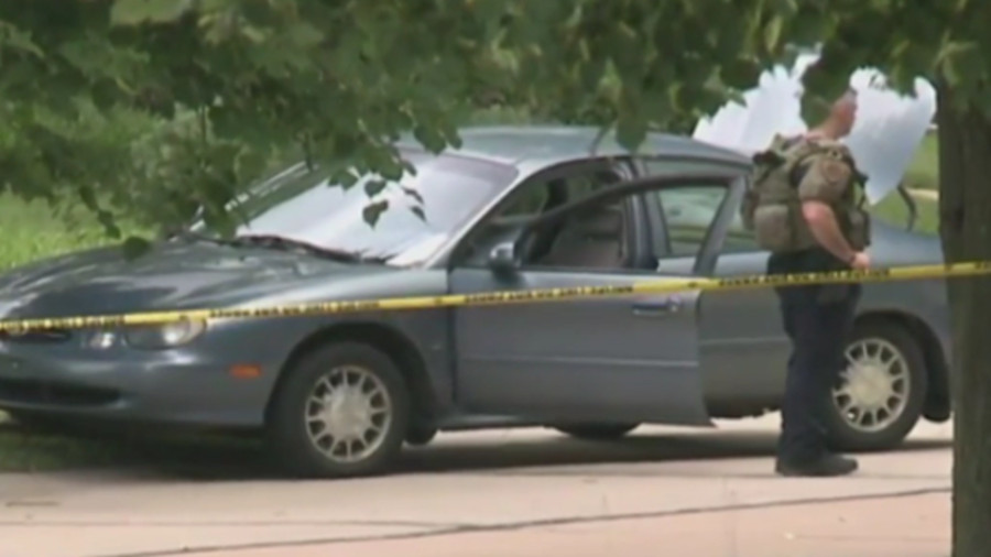 A Ballwin Police officer is in critical condition after he was shot in the neck during a traffic stop Friday morning