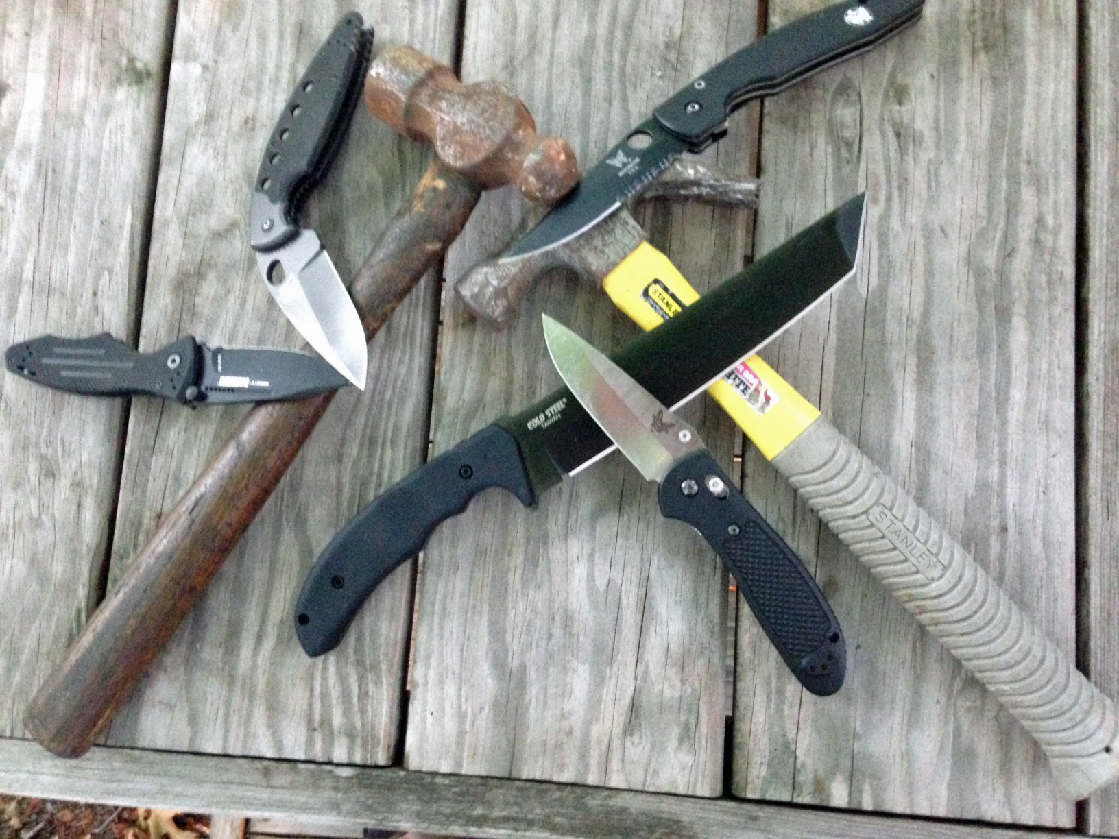 If you believe that none of the weapons pictured here are lethal, or potentially so, then you need to rethink. Every one of them can kill you if wielded with intent and opportunity.