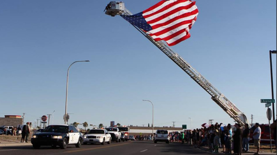 A funeral service was held on Sunday for Hatch Police Officer Jos&eacute; Ismael Chavez, who was fatally shot during a traffic stop on Aug. 12.