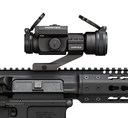 VORTEX STRIKEFIRE II 4 MOA RED/GREEN DOT CO-WITNESS CANTILEVER MOUNT