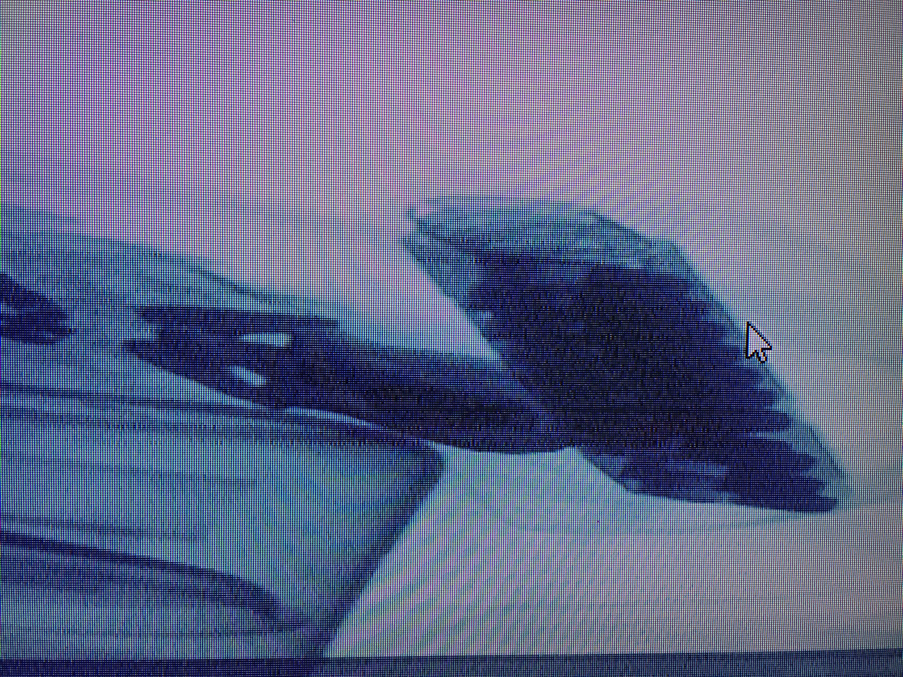 I tested out the x-ray system in a demo at Smart Imaging Systems Inc. Believe it or not, that's my badge and magazine.