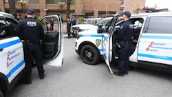 New York City intends to spend $10.4 million to equip the NYPD's entire fleet of cruisers with bullet-resistant window inserts. New York City intends to spend $10.4 million to equip the NYPD's entire fleet of cruisers with bullet-resistant window inserts.