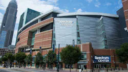 Security at the Spectrum Center in Charlotte kept members of the North Carolina Highway Patrol Honor Guard out of an NBA game last week because they were armed. Security at the Spectrum Center in Charlotte kept members of the North Carolina Highway Patrol Honor Guard out of an NBA game last week because they were armed.
