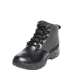 Short Black Polishable Leather Toe Waterproof Uniform Boot Mft100 S 58bef8f8a1528 Short Black Polishable Leather Toe Waterproof Uniform Boot Mft100 S 58bef8f8a1528