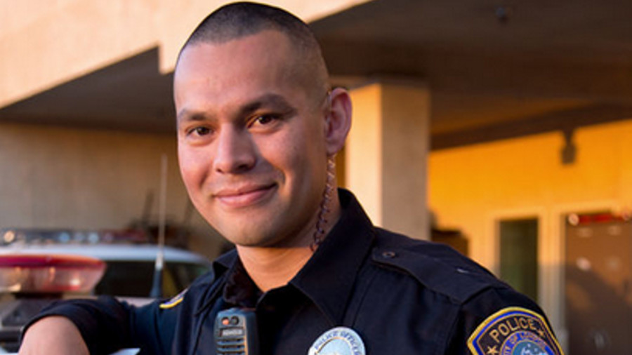 Lompoc Police Officer Miguel Grijalva