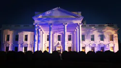 President Donald Trump announced the planned gesture Monday during the signing of a proclamation declaring May 15 'Peace Officer Memorial Day' and the week 'Police Week,' President Donald Trump announced the planned gesture Monday during the signing of a proclamation declaring May 15 'Peace Officer Memorial Day' and the week 'Police Week,'