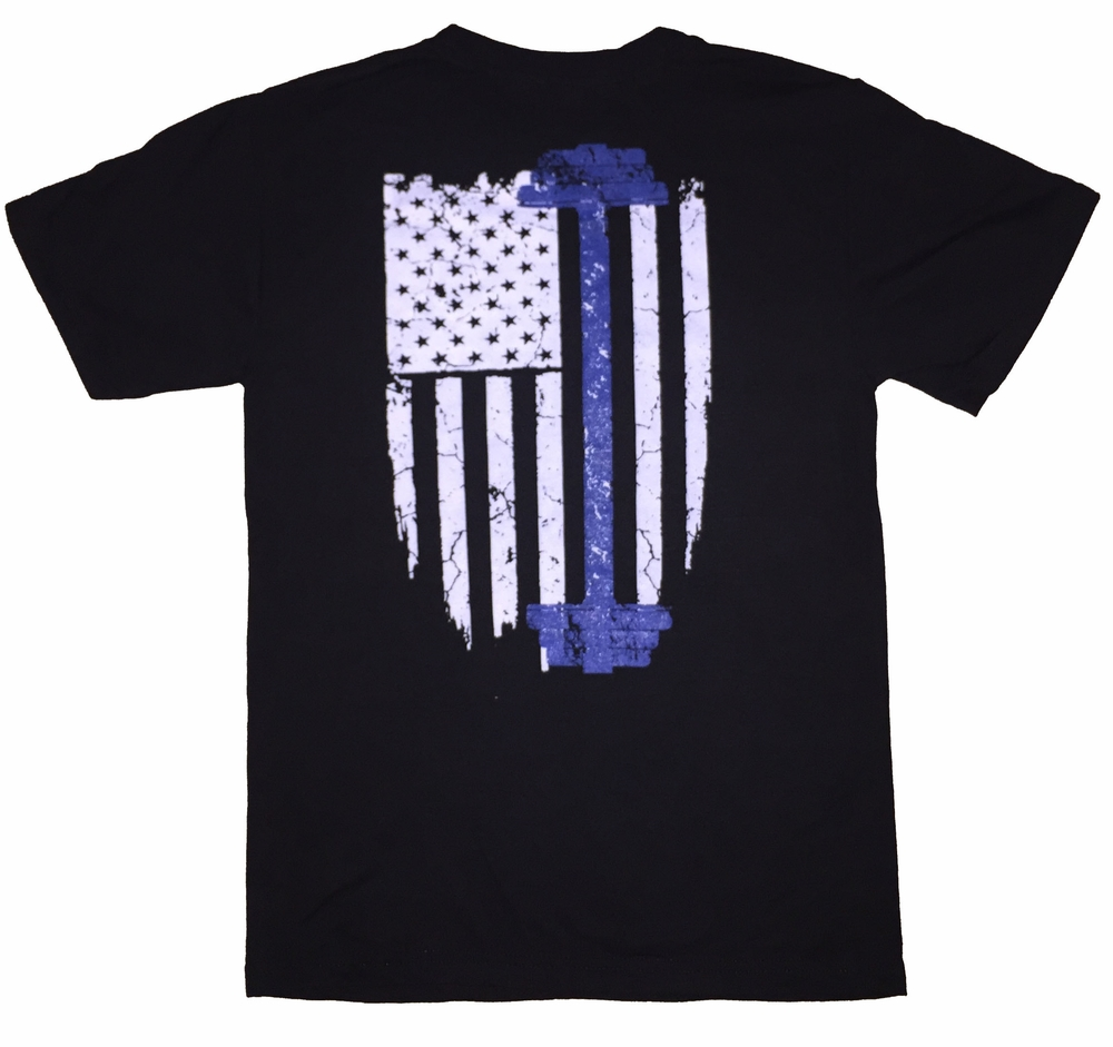 Dumbbell Flag Shirt 1ff Bexglueby Cuf