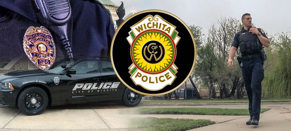 Wichita PD showcases its new Navy Blue uniforms.
