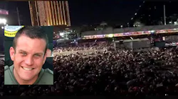 Orange County Sheriff's Deputy Mark Seamans, who was attending the concert in Las Vegas, helped aid gunshot victims and usher people to safety after a gunman opened fire Sunday night. Orange County Sheriff's Deputy Mark Seamans, who was attending the concert in Las Vegas, helped aid gunshot victims and usher people to safety after a gunman opened fire Sunday night.