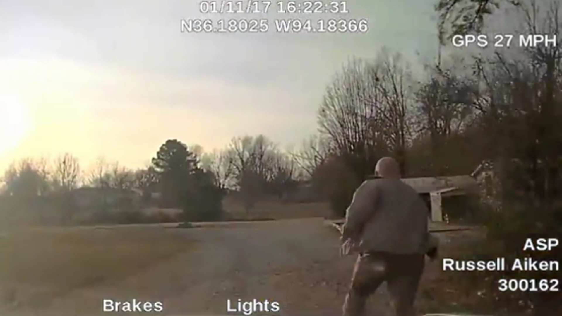 The Arkansas State Police is conducting an administrative review after a trooper struck one of his colleagues during a pursuit earlier this year.