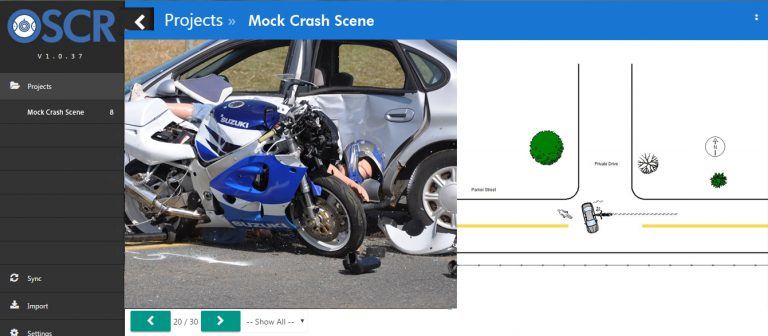 Mock Crash Scene In Oscr 768x336