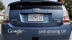 A driverless car is on display at Google Headquarters in Mountain View, Calif., on September 25, 2012. A driverless car is on display at Google Headquarters in Mountain View, Calif., on September 25, 2012.