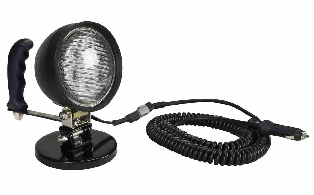The Larson Electronics HML-10-LED-FL Handheld flood light offers high light output and a compact profile combined with a durable handle and a 100 lbs grip magnetic base. This light runs on 12V DC and provides a highly durable and compact lighting solution that is ideal for military, law enforcement, commercial, security and hunting applications.