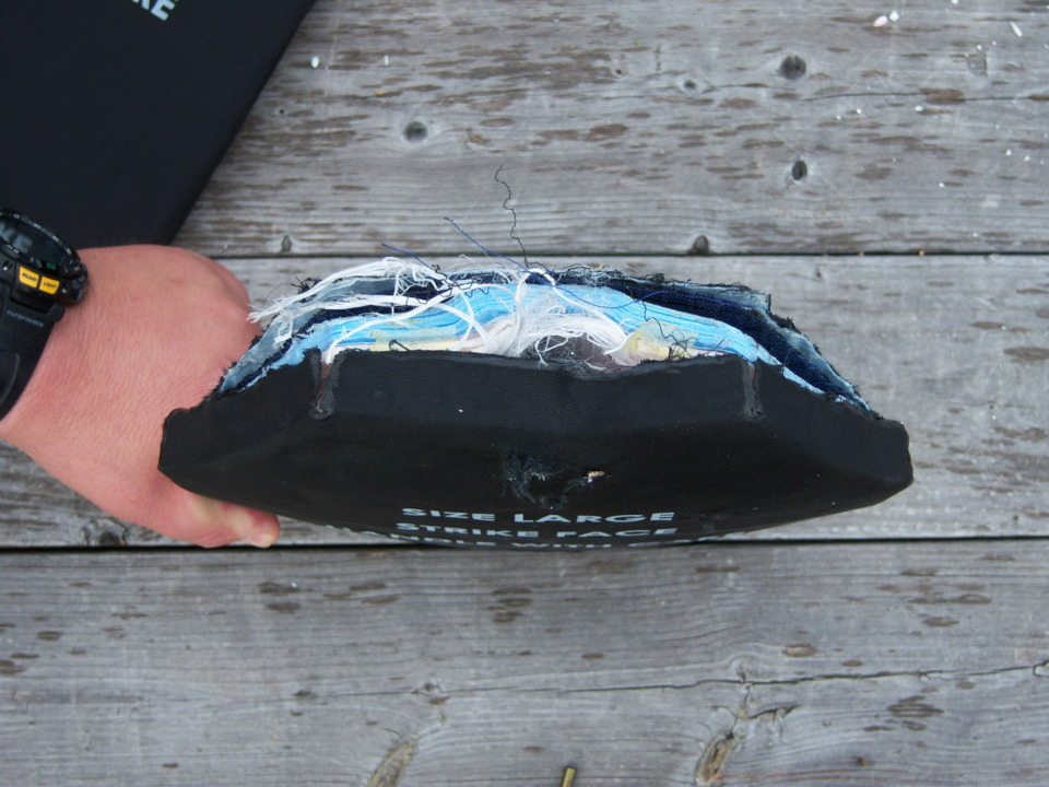 Just because the projectile is stopped doesn't mean there's no energy delivery, secondary fragmentation or other potential hazard.