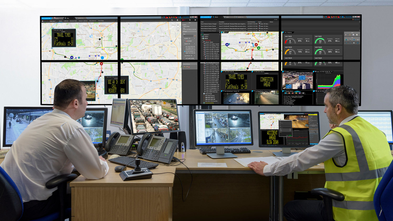Traffic Sense brings together traffic data and analytics in a single, unified platform enabling users to automate routine tasks and dynamically manage incidents based on the current traffic situation.