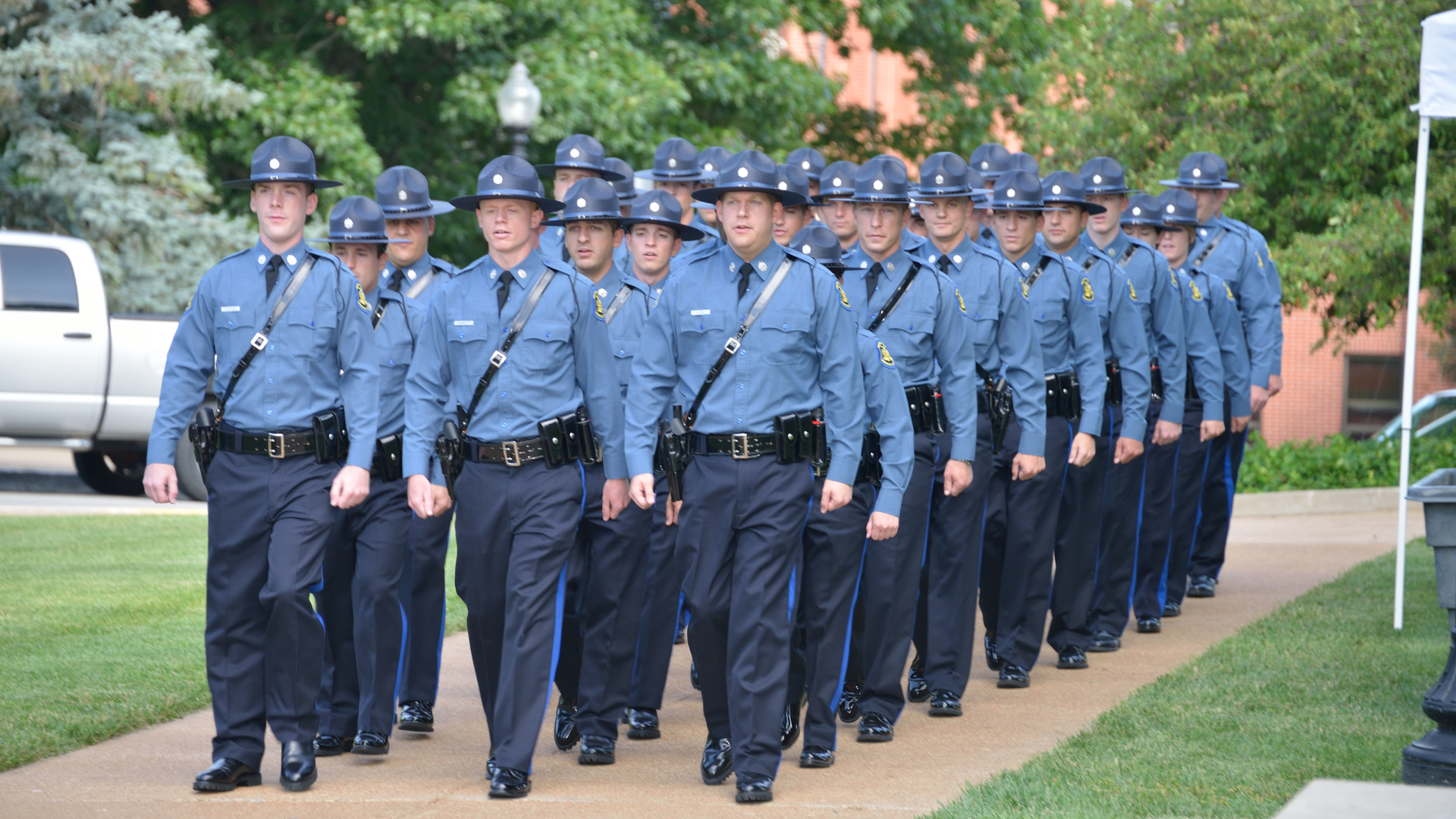2018's Best Dressed: Department with Over 500 Officers, Missouri State Highway Patrol. Uniform by Spiewak.