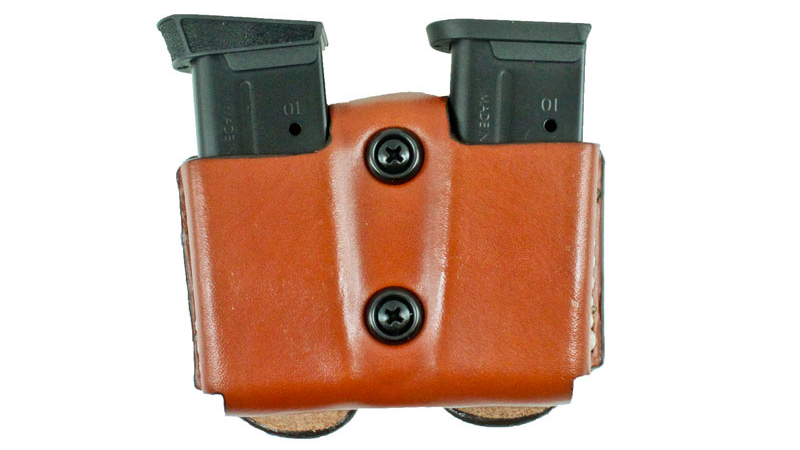 The Double Magazine Pouch, #A01 by DeSantis Gunhide