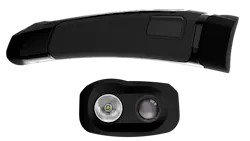 The side and front view of the Reveal ShieldPRO by Seek Thermal. The side and front view of the Reveal ShieldPRO by Seek Thermal.