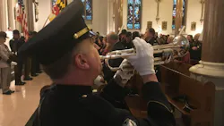 The Catholic Archdiocese of Washington, which hosted the event led by Cardinal Donald Wuerl at St. Patrick's Catholic Church on Tuesday, paid tribute the 129 law enforcement officers who died in the line of duty in 2017 The Catholic Archdiocese of Washington, which hosted the event led by Cardinal Donald Wuerl at St. Patrick's Catholic Church on Tuesday, paid tribute the 129 law enforcement officers who died in the line of duty in 2017