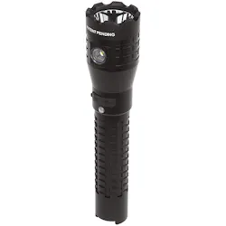 The NSR-9854XL USB Rechargeable Xtreme Lumens™ Multi-Function Tactical Dual-Light™ Flashlight uses a CREE® LED rated at 850 lumens. A 200 lumen unfocused floodlight is integrated in to the housing for close-up illumination. Both the flashlight and the floodlight can be turned on at the same time. Dual light is unique technology where a beam a traditional beam of light comes out of the candlestick end and a secondary LED that points down towards the feet and illuminates an 8 foot spread. The NSR-9854XL USB Rechargeable Xtreme Lumens™ Multi-Function Tactical Dual-Light™ Flashlight uses a CREE® LED rated at 850 lumens. A 200 lumen unfocused floodlight is integrated in to the housing for close-up illumination. Both the flashlight and the floodlight can be turned on at the same time. Dual light is unique technology where a beam a traditional beam of light comes out of the candlestick end and a secondary LED that points down towards the feet and illuminates an 8 foot spread.