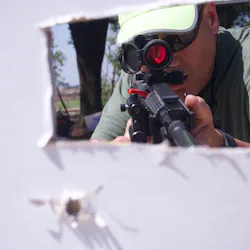 If used correctly, red dot optics allow faster target acquisition and alignment. If used correctly, red dot optics allow faster target acquisition and alignment.