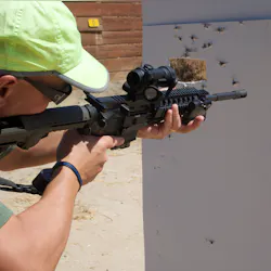 Offset is something one needs to know about when using optics. It can be learned on the range simply by having officers shoot through apertures in barricades. Or, it can be learned the hard way by having them shoot around their own patrol cars. The cars with the heat divots and holes in the hoods are the ones from officers who didn’t take offset into account. Remember, the bullet does not leave the muzzle at the same plane as the sighting plane. Offset is something one needs to know about when using optics. It can be learned on the range simply by having officers shoot through apertures in barricades. Or, it can be learned the hard way by having them shoot around their own patrol cars. The cars with the heat divots and holes in the hoods are the ones from officers who didn’t take offset into account. Remember, the bullet does not leave the muzzle at the same plane as the sighting plane.