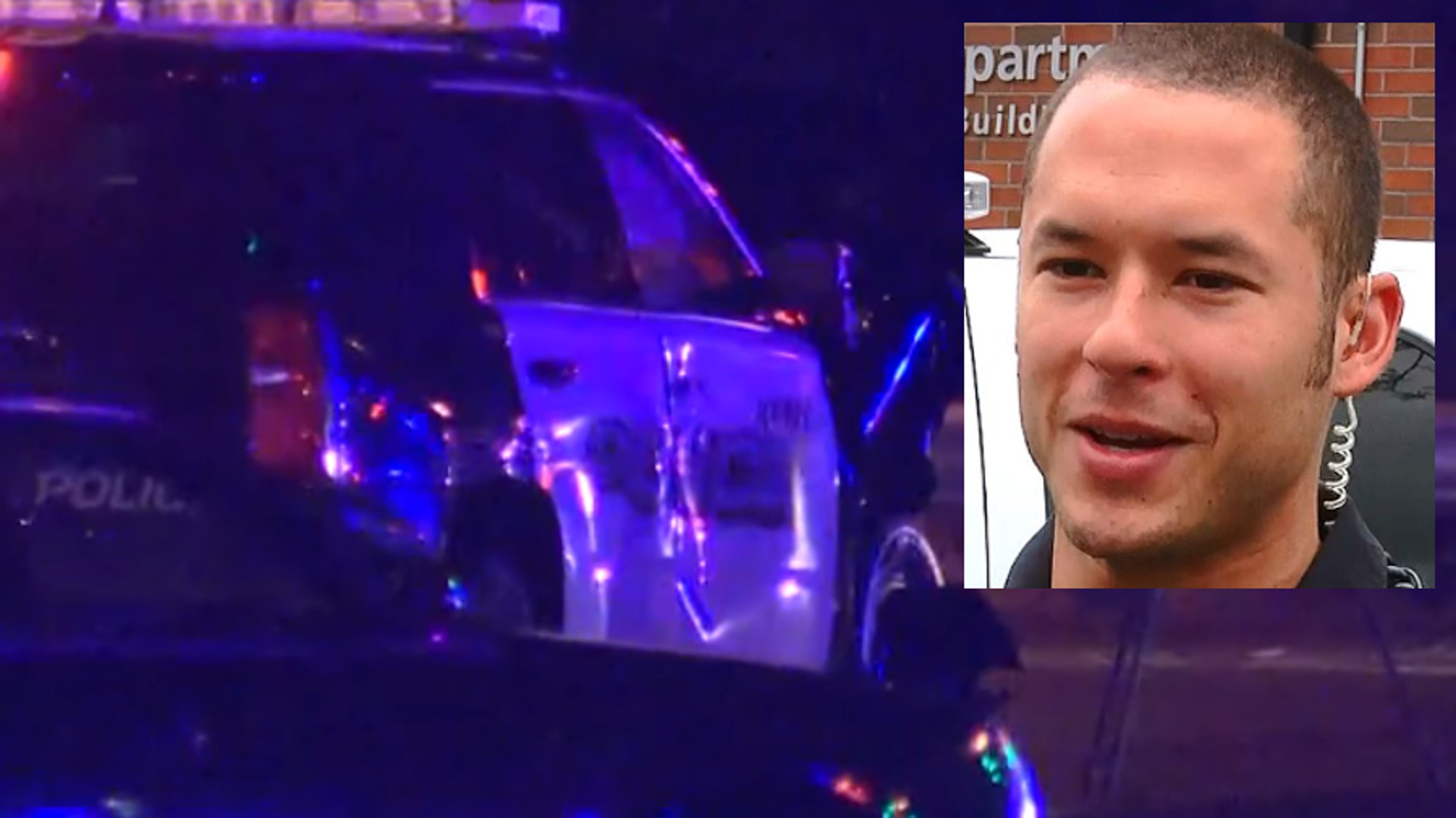 Kent Police Officer Diego Moreno, who was deploying spike strips during a pursuit, was killed when he was struck by a patrol car early Sunday morning.